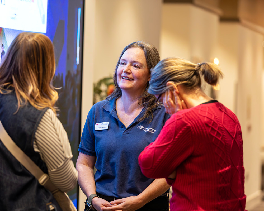 Louise at member event